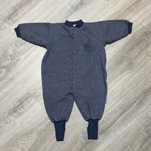 Vintage Snugabye Convert-a-Foot with Animal Embroidery